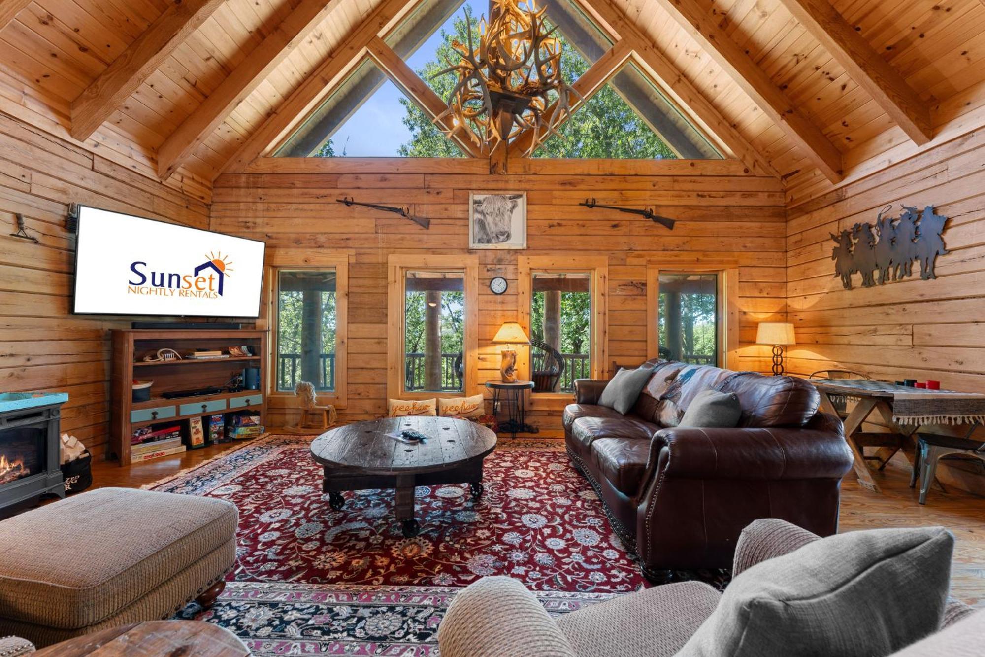 The Lazy K Cabin Cabin Branson Kültér fotó